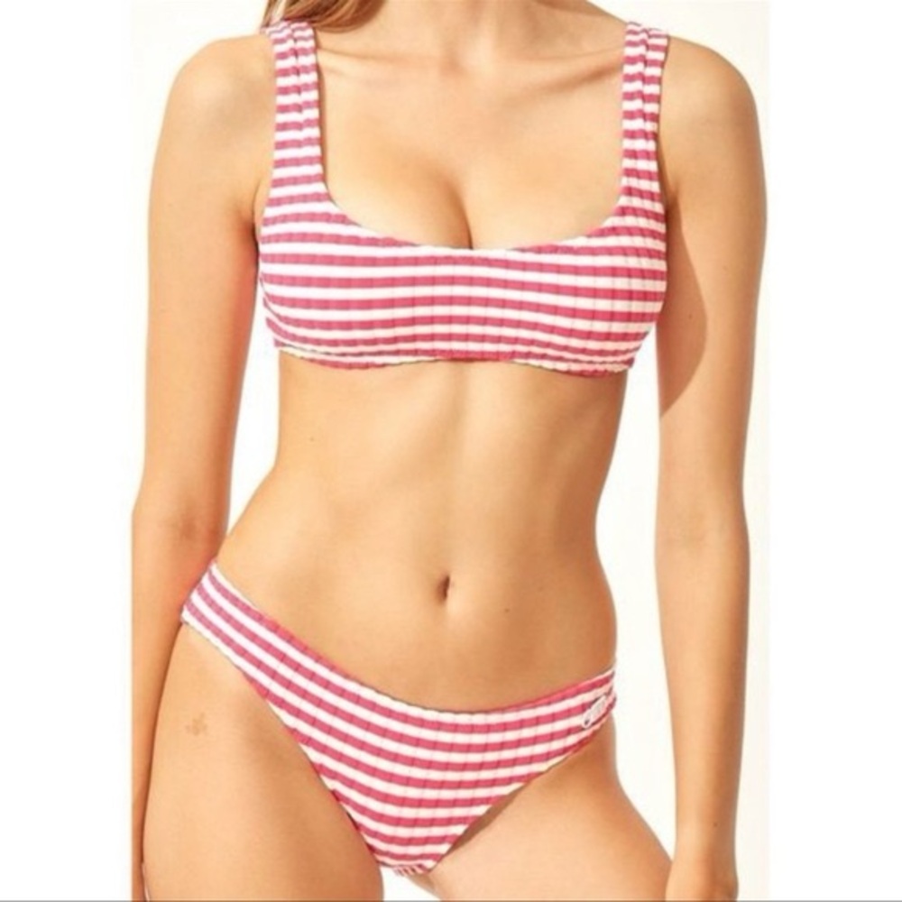 Solid & Striped Ella Ribbed Bikini Set - image 6